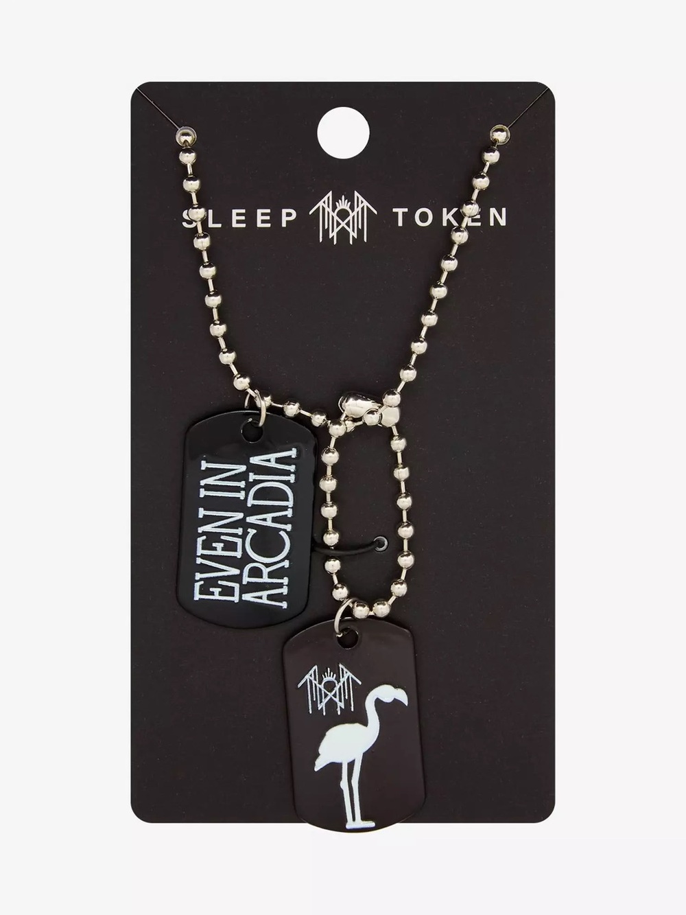 Sleep Token Even In Arcadia Dog Tag Necklace Hot Topic‎